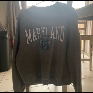 Maryland grey crewneck